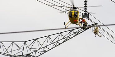 Reno Helicopter Transmission Line Maintenance