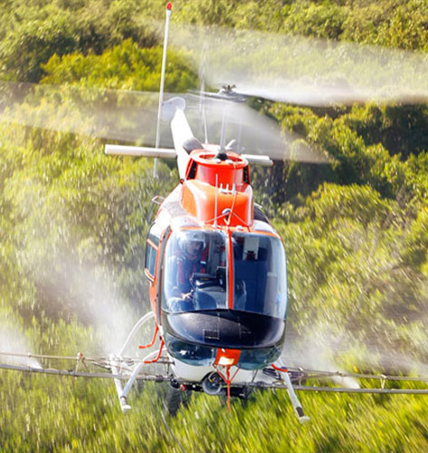 Reno Helicopter Wet and Dry Spreading